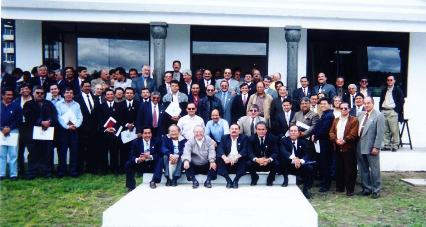 Participantes de la Primera Convención Masónica del Ecuador en Quito